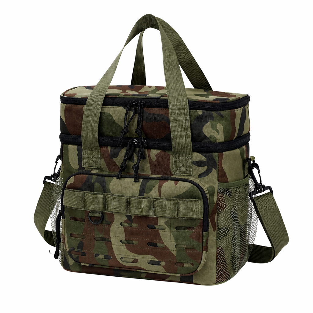 Tactical Camo Cooler Bag — Picnic, Outdoor, Food Delivery And More.